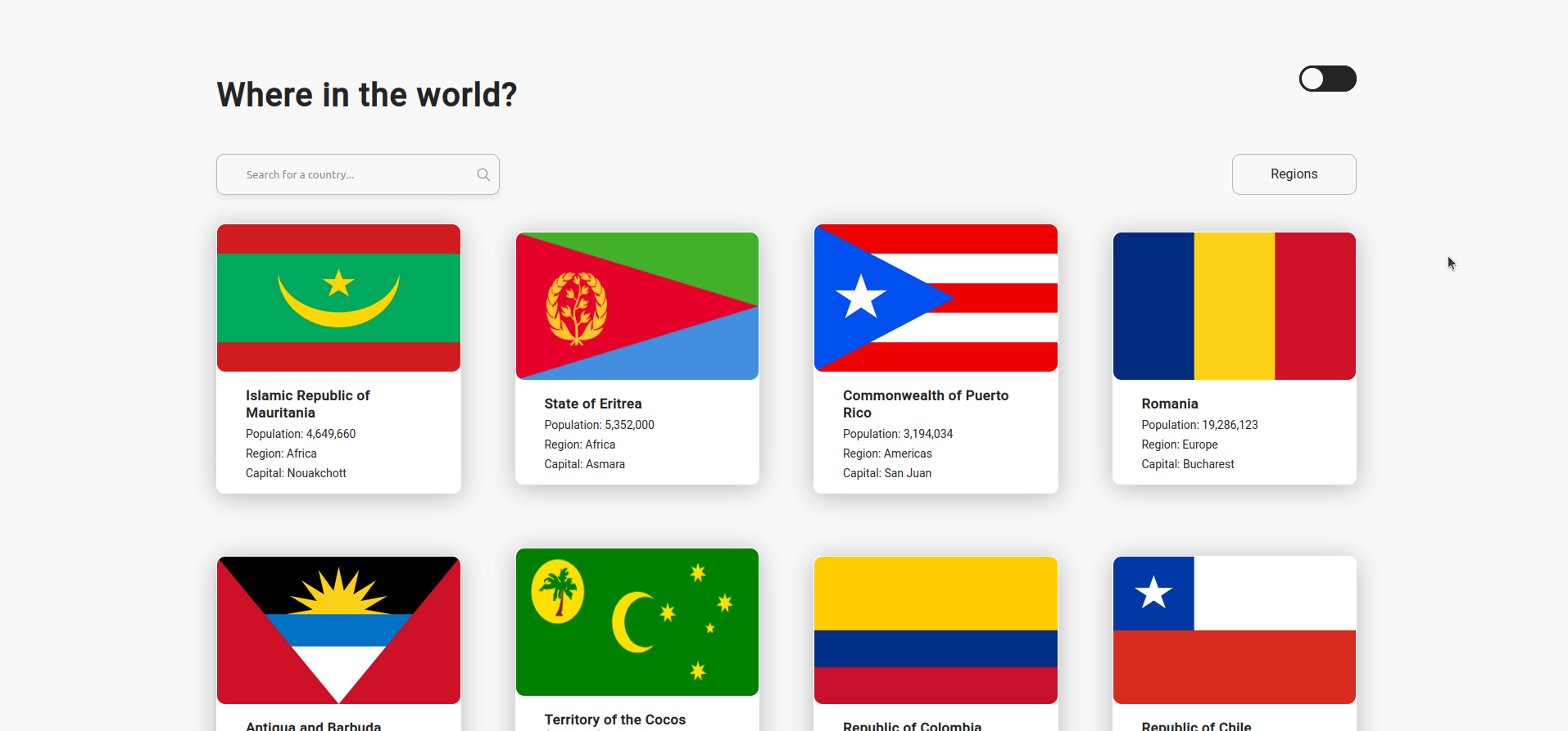 Countries
